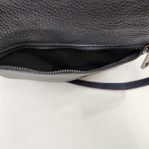 Borse in Pelle Purse w/ Fringe Detail Leather Italy Black - Picture 6 of 11